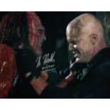 Blowout Sale! Hatchet Kane Hodder hand signed 10x8 photo. This beautiful 10x8 hand signed photo