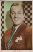 Bing Crosby Signed 5x3 colour photo. Good Condition. All autographs come with a Certificate of