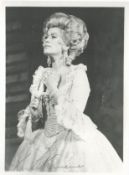 Kiri Te Kanawa signed 6x4 black and white photo. Good Condition. All autographs come with a