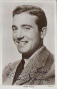 John Payne Signed 5x3 vintage black and white photo. Good Condition. All autographs come with a