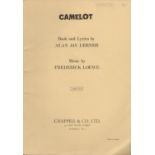 Rehearsal Booklet for Camelot. Lots Of Corrected Notes and Amendments Within this booklet. Good