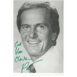 Pat Boone signed 7x5 black and white photo. Good Condition. All autographs come with a Certificate
