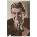 James Stewart Signed 5x3 colour photo. Good Condition. All autographs come with a Certificate of