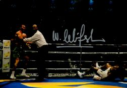 Wladimir Klitschko signed 12x8 colour photo. Ukrainian former professional boxer who competed from