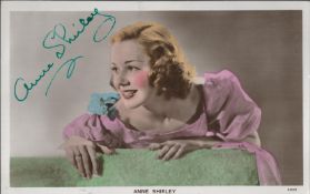 Anne Shirley Signed 5x3 colour photo. Good Condition. All autographs come with a Certificate of