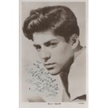 Billy Halop Signed 5x3 vintage black and white photo. Good Condition. All autographs come with a