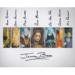 Star Wars Jerome Blake signed 10 x 8 inch colour photo; he has added all seven cast names he has