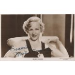 Madge Evans Signed 5x3 vintage black and white photo. Good Condition. All autographs come with a
