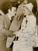 Leo Gorcey Signed 10x8 inch Black and White Photo. Signed in blue ink. Good Condition. All