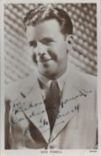 Dick Powell Signed 5x3 vintage black and white photo. Good Condition. All autographs come with a