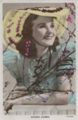 Deanna Durbin Signed 5x3 colour photo. Good Condition. All autographs come with a Certificate of