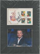 Bradley Walsh Signed Toys and games Fdc with colour photo. Mounted to size of 16x12. Good Condition.