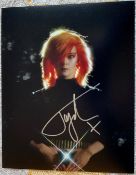 Music Toyah signed 10 x 8 inch colour 3/4 length photo. Good Condition. All autographs come with a