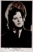 Maureen O'Hara Signed 5x3 inch approx Black and White Photo. Signed in blue ink. Good Condition. All