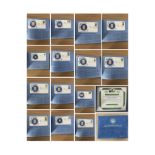 1980 United States First Day Cover Gold Collection, bearing authentic proof quality specimens of