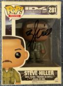Will Smith signed Steve Hiller Independence Day Vinyl Bobble Head model signature on box. . Good