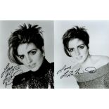 Liza Minelli Signed 10x8 inch Black and White Photo. Signed in black ink. Good Condition. All