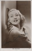 Ann Southern Signed 5x3 vintage black and white photo. Good Condition. All autographs come with a