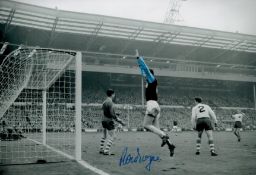 Former West Ham Star Ronnie Boyce Signed 12x8 inch Colourised Photo. Good condition. All