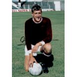 Alan Gowling signed Manchester United 12x8 colour photo. Alan Edwin Gowling (born 16 March 1949)