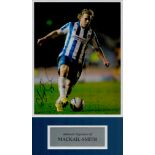 Football. Former Brighton and Hove Albion Striker Craig Mackail Smith Personally Signed 10x8