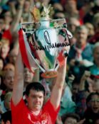 Former Manchester Utd Star Gary Pallister Signed 10x8 inch Man Utd Colour Photo. Good condition. All