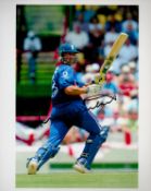 England Cricketer Marcus Trescothick Signed 10x8 inch Colour One Day Cricket Photo. Good