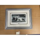 F1 Johnny Herbert Signed 12x8 Colour Print Showing Herbert in 1999 at Nurburgring. Signed in black