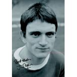 Jimmy Ryan signed Manchester United 12x8 black and white photo. James Ryan (born 12 May 1945) is a