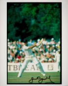 England Cricketer Geoff Boycott Signed 10x8 inch Colour Test Match Cricket Photo. Good condition.