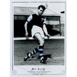 Football John Connelly Burnley 1962 signed 16x12 colourised print limited edition no 18/75. Good