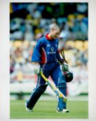 England Cricketer Chris Read Signed 10x8 inch Colour One Day Cricket Photo. Good condition. All