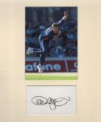 Paul Collingwood 10x12 overall size mounted signature piece. Good condition. All autographs come