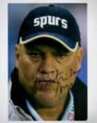 Former Spurs Manager Martin Jol Signed 10x8 inch Colour Spurs FC Photo. Good condition. All