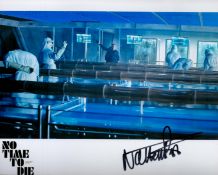 Nathan Pegler No Time to Die signed 10 x 8 inch colour James Bond photo. Good Condition. All