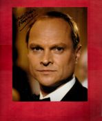 Christopher Neame James Bond actor signed 10 x 8 colour portrait photo. Good Condition. All
