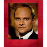 Christopher Neame James Bond actor signed 10 x 8 colour portrait photo. Good Condition. All