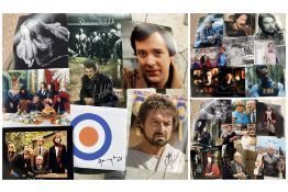 TV/ Film collection of signed photos. Twenty five different 10 x 8 inch photos including James Bolam