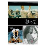 James Bond collection signed 3 photos. Lana Wood, Actress Vanya signed 10x 8 inch b/w photo with