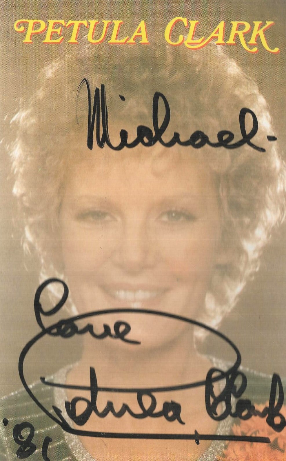 Petula Clark signed 5x3 colour promo photo. Dedicated. Good Condition. All autographs come with a