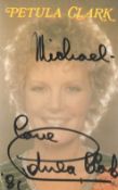 Petula Clark signed 5x3 colour promo photo. Dedicated. Good Condition. All autographs come with a