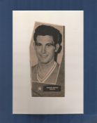 Former Bolton Wanderers star Brian Birch Signed newspaper clipping, mounted to size of 14x11. Good