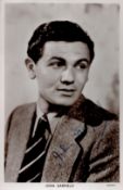 John Garfield Signed 5x3 inch approx Black and White Photo. Signed in blue ink. Good Condition.