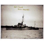 A.E. Moore (HMS Dalres) Signed Printed ImageAll autographs come with a Certificate of