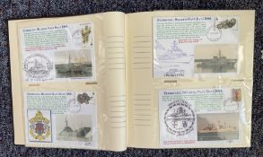 Amazing Naval Signed Collection of 117 Signed Naval First Day Covers. Housed in a Lovely