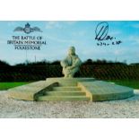 Bob Doe (234th Sqn) Signed The Battle of Britain Memorial 6x4 Colour PostcardAll autographs come