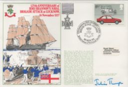 Brigadier Julian Thompson OBE ADC Signed 125th Anniversary of HMS Shannon's Naval Brigade Attack