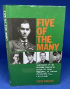 Five of The Many by Steve Darlow Hardback Book 2007 First Edition with a Photo of Printed Guy Gibson