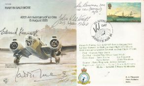 15 Aug 85 40th Anniv VJ - Day Special Signed Wg. Cdr. Laddie Lucas 249 Sqn WW11 ace 1 and 2 shared