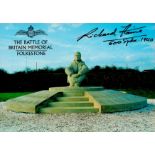 Richard Haine (600th Sqn) Signed The Battle of Britain Memorial 6x4 Colour PostcardAll autographs